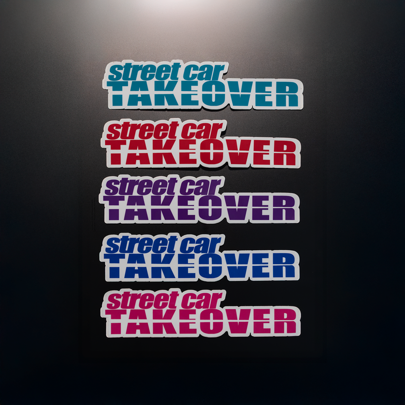 Retro Sticker – Street Car Takeover